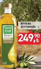 TARIM KREDİ RİVİERA ZEYTİNYAĞI 1 L fiyat ve kampanya bilgisi